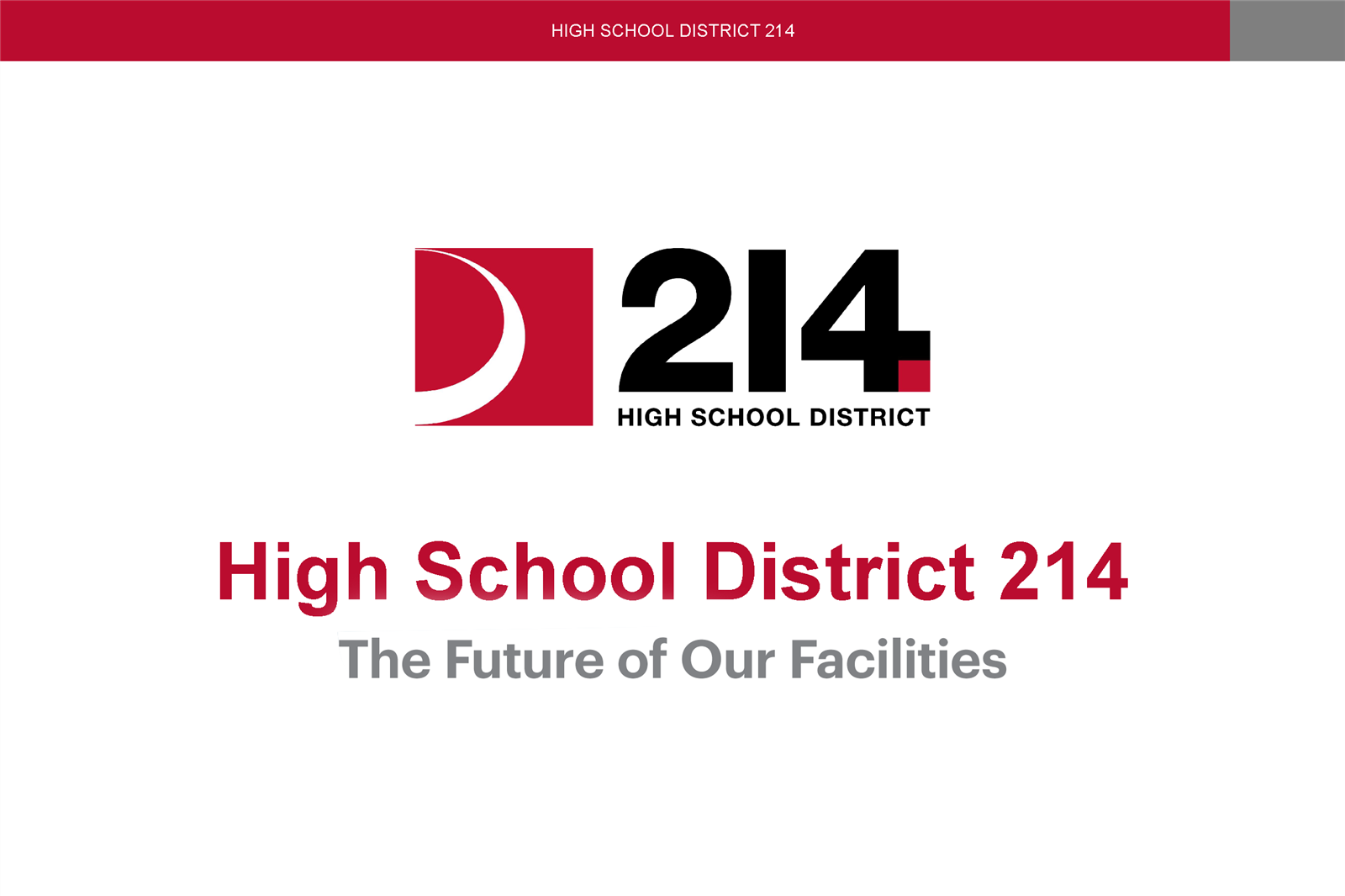  Future Facilites Presentation